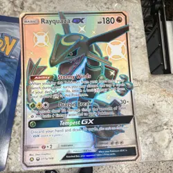 Pokemon GX Holo Lot - Alolan Marowak, Charizard & Braixen, Rayquaza - Image 5