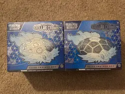 Pokemon TCG SV Stellar Crown Elite Trainer Box - Lot of 2 new/sealed - Image 1