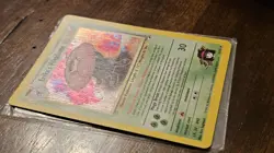 Pokemon TCG Erika's Vileplume 5/132 Gym Heroes Holo Swirl Rare 2000 - Image 3
