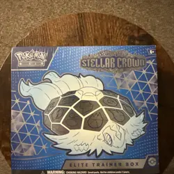 Pokemon TCG: Stellar Crown Pokemon Center Elite Trainer Box ETB SEALED - Image 1