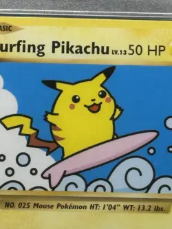 2016 Pokemon XY Surfing Pikachu Evolutions #111 PSA 10 - Image 2