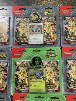 12x Pokemon Ascended Heroes 2-Pack Blister Collection Sealed New Case Quantity A - Image 2