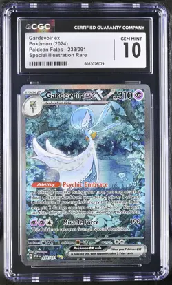 Gardevoir EX 233/091 Special Illustration Rare Pokemon CGC 10 Gem Mint *079 - Image 1