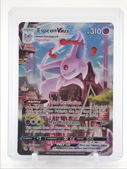 ESPEON VMAX 2021 POKEMON SWSH FUSION STRIKE SECRET RARE 270/264 Q3137 - Image 1