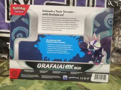 Pokemon Box TCG Grafaiai Ex Box Brand New Factory Sealed - Image 2