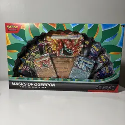 Pokemon Masks of Ogerpon EX Premium Collection (Factory Sealed) Scarlet Violet - Image 1