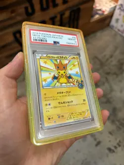 2014 POKEMON JAPANESE XY PROMO #98 MEGA TOKYO'S PIKACHU PSA 10 - Image 2