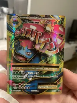 M Venusaur EX 100/108 Full Art Holo Rare Pokemon 2016 XY Evolutions - NM - Image 1