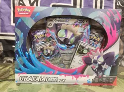 Pokemon Box TCG Grafaiai Ex Box Brand New Factory Sealed - Image 1