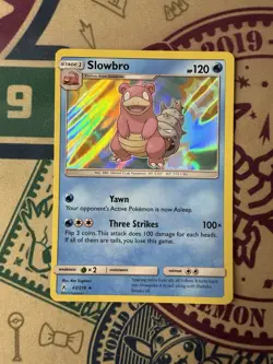 Slowbro Holo Rare 43/214 Pokemon TCG Sun & Moon Unbroken Bonds Holo Rare - Image 3