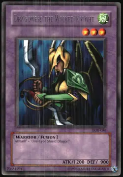 Yu-Gi-Oh! - Legends of Blue Eyes White Dragon Dragoness the Wicked Knight 2002 - Image 1