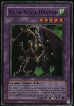 Yu-Gi-Oh! - Legacy of Darkness Fiend Skull Dragon 2003 LOD-039 Unlimited - Image 1