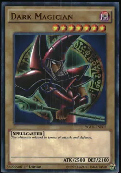 Yu-Gi-Oh! - Yugi's Legendary Decks Dark Magician 2015 YGLD-ENB02 1st Edition - Image 1