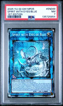 Spirit With Eyes Of Blue MP25-EN049 1st Edition Starlight Rare Yugioh PSA 7 *854 - Image 1
