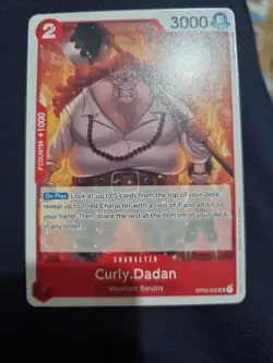 OP02-005 UC CURLY DADAN One Piece TCG - Image 1