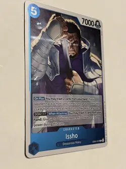 Issho Rare (R) EB02-022 The Azure Sea's Seven English Foil - Image 2