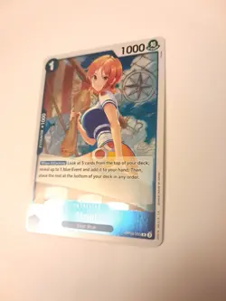 Nami Rare (R) OP09-050 Emperors in the New World English Foil - Image 2
