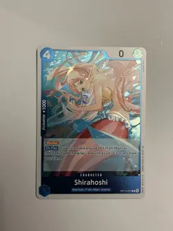 Shirahoshi Rare (R) OP14-047 The Azure Sea's Seven English Foil - Image 1