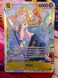 Nami (053) EB03-053 Extra Booster: One Piece Heroines Edition Foil - Image 1
