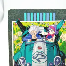 217 Trunks Bulma Doragon Ball Z Card dass Visual Adventure BANDAI JAPAN - Image 2