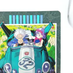 217 Trunks Bulma Doragon Ball Z Card dass Visual Adventure BANDAI JAPAN - Image 3