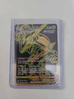Rayquaza VMAX TG29/TG30 Ultra Rare Silver Tempest Secret Rare Card NM - Image 1