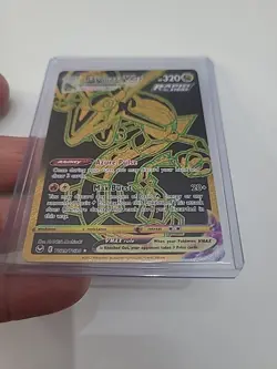 Rayquaza VMAX TG29/TG30 Ultra Rare Silver Tempest Secret Rare Card NM - Image 3