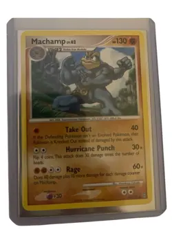 Machamp Non Holo Rare Pokemon TCG Card Stormfront 20/100 2008 - Image 2