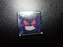Pokemon Bros GB Pocket Mini Card Prism Holo Shining Gengar #6286 EX - Image 3