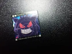 Pokemon Bros GB Pocket Mini Card Prism Holo Shining Gengar #6286 EX - Image 4