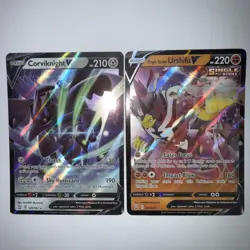 Pokemon Corviknight V & Single Strike Urshifu Battle Styles Lot Rare Cards Mint! - Image 1