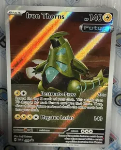 Iron Thorns 098 Sealed Scarlet & Violet Promo Cards Holo Pokemon TCG Near Mint - Image 2