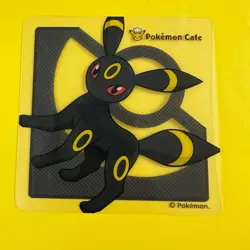 Umbreon Pokemon Cafe Plastic Coaster Card Limited Novelty Japanese - Image 2