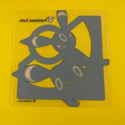 Umbreon Pokemon Cafe Plastic Coaster Card Limited Novelty Japanese - Image 5