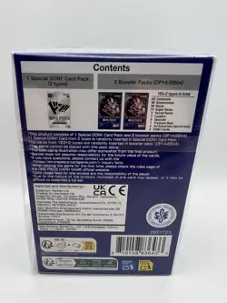 ONE PIECE Card Game OP-14 Azure Sea’s Seven Double Pack Vol. 9 Factory Sealed - Image 2