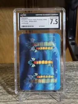 1998 Pokemon Gyarados Lenticular Cgc Graded 3D Promo Card Viz Video #PIKA-0027D - Image 2