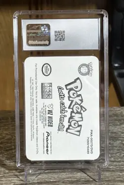 1998 Pokemon Gyarados Lenticular Cgc Graded 3D Promo Card Viz Video #PIKA-0027D - Image 3