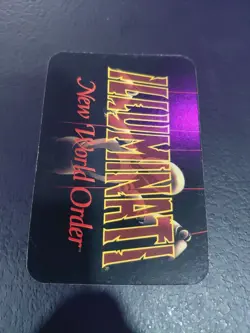 Flat Earthers Card Limited INWO Illuminati New World Order Game - Image 2