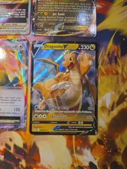 Pokemon Dragonite 4 Card Lot Tcg V Ex Vstar Rare - Image 2