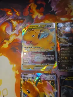 Pokemon Dragonite 4 Card Lot Tcg V Ex Vstar Rare - Image 4