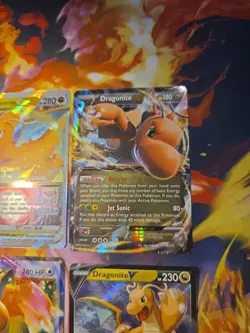 Pokemon Dragonite 4 Card Lot Tcg V Ex Vstar Rare - Image 5