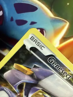 Pokemon TCG XY Black Star Promo Genesect Full Art Holo Card XY119 Fresh Nm NM - Image 2