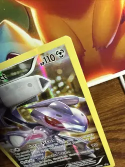 Pokemon TCG XY Black Star Promo Genesect Full Art Holo Card XY119 Fresh Nm NM - Image 3