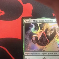 Spider-Man, Miles Morales - Foil NM - Spider-Man Magic The Gathering P0008 - Image 3