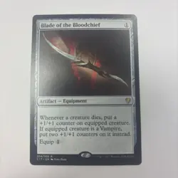 Blade of the Bloodchief Commander 2017 LP Light Play MTG 204 / 309 Vampires - Image 1