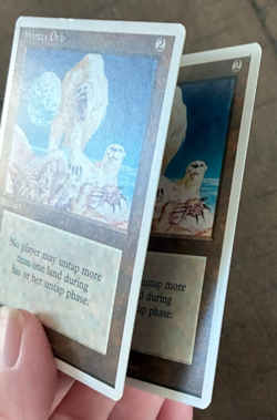 MTG: Winter Orb X2 & Black Vise 4th Edition NM - Image 5