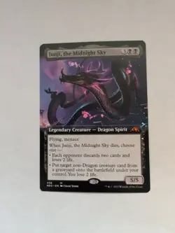 Junji, the Midnight Sky Extended Art - Kamigawa: Neon Dynasty NEO - Image 1