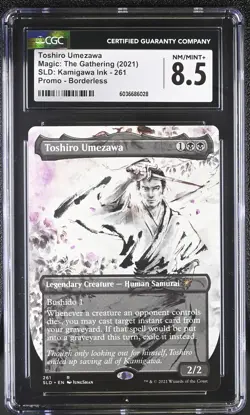 TOSHIRO UMEZAWA Secret Lair Rare Kamigawa Ink CGC 8.5 MTG EDH [Nostalgium] - Image 1