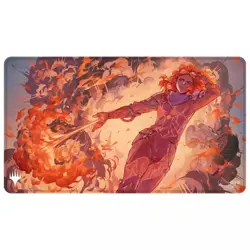 Aetherdrift Chandra's Ignition Stitched edge PLAY MAT PLAYMAT ULTRA PRO MTG - Image 1