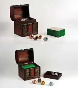 Wood Deck Box Chest for MTG Magic EDH Commander Yugioh Pokemon TCG FAB Dice DnD - Image 3